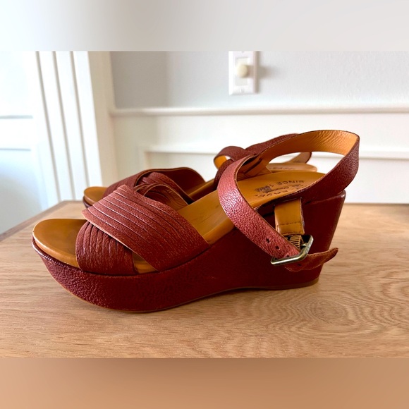 Kork -Ease wedge platform sandals size 9. - Picture 1 of 13